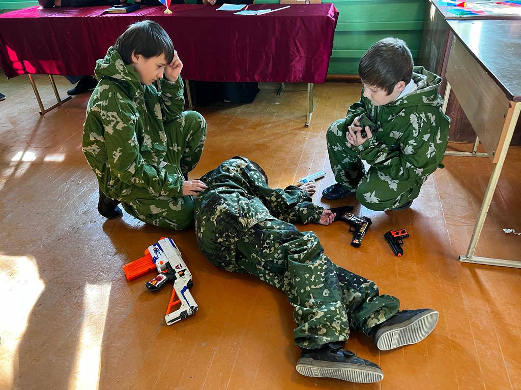 Торжественное открытие &amp;quot;Парты Героя&amp;quot;.