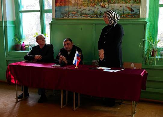 Торжественное открытие "Парты Героя".